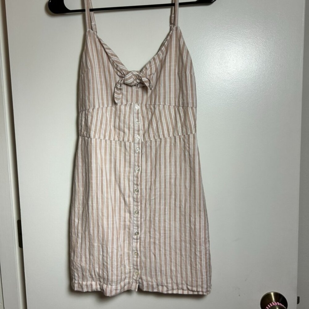 abercrombie & fitch striped dress